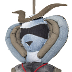 Кукла из джинсовой одежды и армейских палаток Rusalka Jeans&Tents варинант исполнения - 4 | Loft Concept в Челябинске