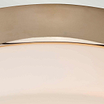 Потолочный светильник для ванных комнат с цилиндрическим плафоном из опалового стекла Elstead Lighting варинант исполнения - 10 | Loft Concept в Челябинске