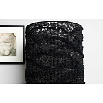 Напольная лампа черная с текстильными элементами "ЯРВИ" варинант исполнения - 3 | Loft Concept в Челябинске