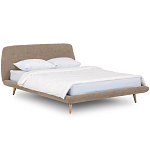 Кровать с мягким изголовьем Palmer Bed варинант исполнения - 16 | Loft Concept в Челябинске