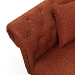 Мебельная ткань Шенилл терракотовый цвет 138 см T4-44 варинант исполнения - 9 | Loft Concept в Челябинске