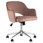 Кресло для компьютерного стола Veloury Pink варинант исполнения - 1 | Loft Concept в Челябинске