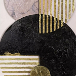 Панно декоративное с объемным эффектом Asymmetry варинант исполнения - 4 | Loft Concept в Челябинске