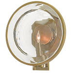 Бра круглое с прозрачным рельефным плафоном Crystal Prism варинант исполнения - 2 | Loft Concept в Челябинске