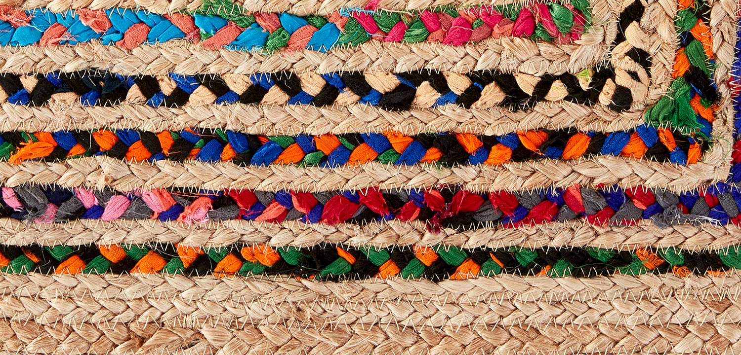 Ковер Carpet Track Multicolored джут и хлопок Ковер Carpet Track Multicolored джут и хлопок - Loft-Concept в Челябинске