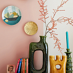 Статуэтка керамическая зеленого цвета Majero варинант исполнения - 4 | Loft Concept в Челябинске