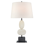 Настольная лампа на фигурном мраморном основании Conundrum варинант исполнения - 1 | Loft Concept в Челябинске