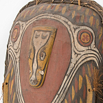 Деревянная расписная маска ручной работы Great Papuan Mask варинант исполнения - 3 | Loft Concept в Челябинске