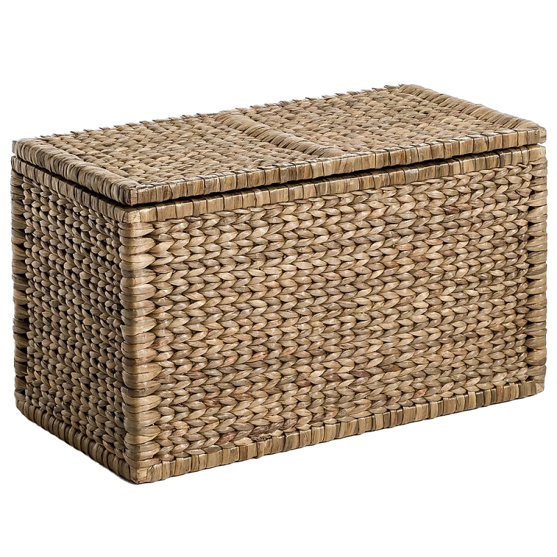 Плетеный сундук Laure Wicker Box Коричневый в Челябинске | Loft Concept 