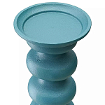 Подсвечник фигурный голубой Bright Accent 33 см варинант исполнения - 2 | Loft Concept в Челябинске