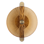 Бра с круглым стеклянным плафоном Gingham варинант исполнения - 2 | Loft Concept в Челябинске