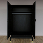 Платяной шкаф Elsa Dreams Black с 2-мя фасадами варинант исполнения - 3 | Loft Concept в Челябинске