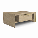 Стол журнальный с ящиками и открытыми полками Flowchart варинант исполнения - 2 | Loft Concept в Челябинске