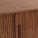 Буфет с двумя раздвижными дверцами Toinette Brown Wooden Cupboard варинант исполнения - 4 | Loft Concept в Челябинске