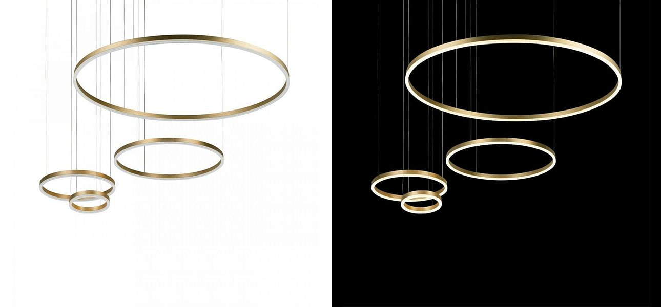 Люстра Neo Circles Gold II Люстра Neo Circles Gold II - Loft-Concept в Челябинске