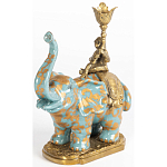 Фарфоровый подсвечник Слон с эмоцией Fluens варинант исполнения - 3 | Loft Concept в Челябинске