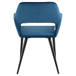 Стул с подлокотниками синий NEASAN STOOL варинант исполнения - 4 | Loft Concept в Челябинске