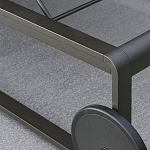 Шезлонг на металлическом каркасе с регулируемой спинкой GUELL Sunbed варинант исполнения - 6 | Loft Concept в Челябинске