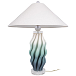 Настольная лампа с абажуром Green Wave варинант исполнения - 3 | Loft Concept в Челябинске