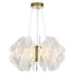 Люстра с декором в виде крупных рельефных лепестков 80 см Ethereal Bloom варинант исполнения - 4 | Loft Concept в Челябинске