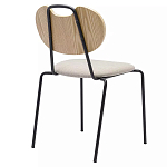 Стул с мягким сиденьем Stool Loft Light Brown варинант исполнения - 3 | Loft Concept в Челябинске