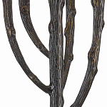 Торшер с цилиндрическим абажуром на каркасе в виде корня растения Curling Light варинант исполнения - 1 | Loft Concept в Челябинске