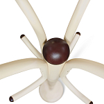 Вешалка напольная бежевая с 4-мя металлическими крючками Noble Branches варинант исполнения - 4 | Loft Concept в Челябинске