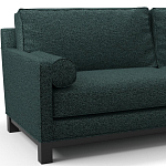 Мебельная ткань Шенилл темно-зеленый цвет 138 см T4-39 варинант исполнения - 2 | Loft Concept в Челябинске