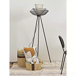 Торшер с трехъярусным плафоном из металлической сетки Metal Mesh Floor Lamp варинант исполнения - 3 | Loft Concept в Челябинске