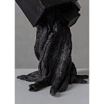 Скульптура «Окаменелый рост», Черный объект варинант исполнения - 3 | Loft Concept в Челябинске