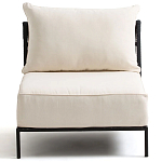 Уличное кресло Alaric Armchair Black варинант исполнения - 2 | Loft Concept в Челябинске