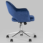 Кресло для компьютерного стола Veloury Blue варинант исполнения - 3 | Loft Concept в Челябинске