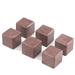 Камни для охлаждения виски из красного лемезита Natural Stone Cube варинант исполнения - 3 | Loft Concept в Челябинске