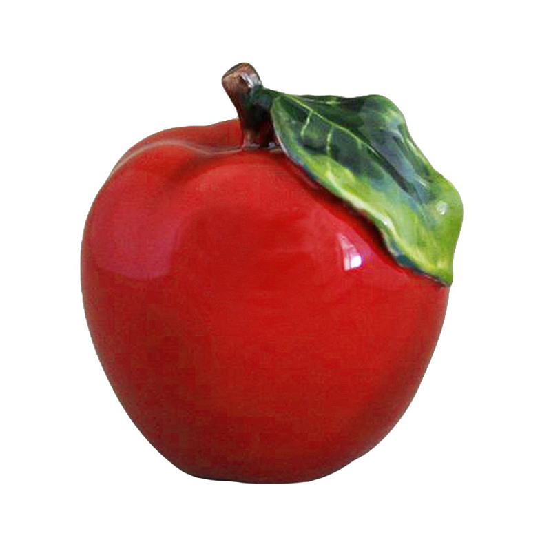 Статуэтка Porcelain Apple Красный Статуэтка Porcelain Apple Красный в Челябинске | Loft Concept