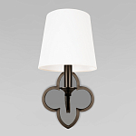 Бра с белым текстильным абажуром и фигурным основанием с зеркальной вставкой Vitorino варинант исполнения - 18 | Loft Concept в Челябинске