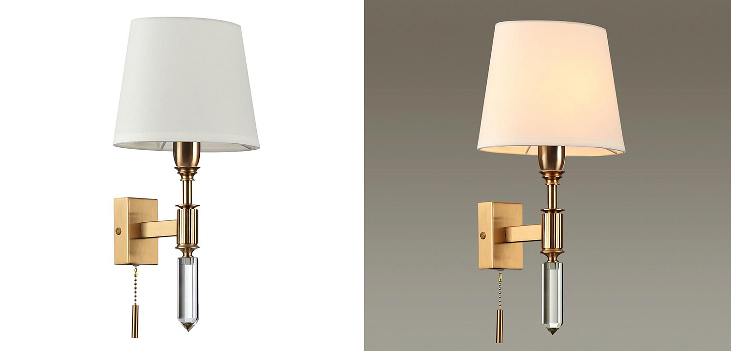Бра Ramona White Wall Lamp Бра Ramona White Wall Lamp - Loft-Concept в Челябинске