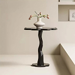 Дизайнерский журнальный стол в виде чёрного цветка Ludox варинант исполнения - 1 | Loft Concept в Челябинске