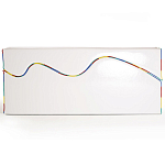 Дизайнерский модульный диван волнистой формы с цветным принтом Poltronova Superonda Sofa варинант исполнения - 35 | Loft Concept в Челябинске