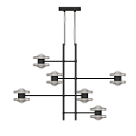 Каркасная люстра Balance варинант исполнения - 2 | Loft Concept в Челябинске