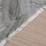 Тумба под телевизор с мраморной столешницей Uniqueness Marble варинант исполнения - 5 | Loft Concept в Челябинске