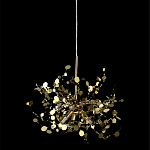 Подвесной светильник с металлическими круглыми элементами Terzani Argent варинант исполнения - 7 | Loft Concept в Челябинске