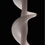 Люстра с белым скрученным плафоном Golden Swirl варинант исполнения - 6 | Loft Concept в Челябинске