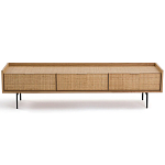 ТВ-тумба с плетеным декором Buckley Wicker TV Stand варинант исполнения - 1 | Loft Concept в Челябинске