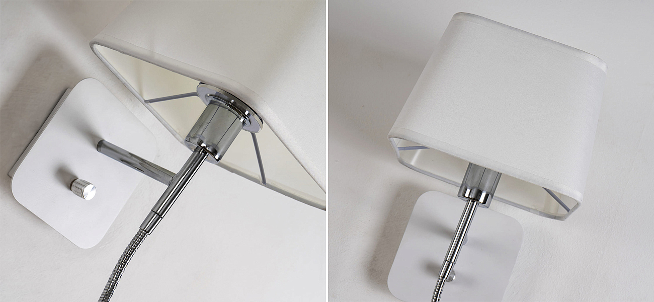 Бра с абажуром и гибким спотом Trumpet Lamp Бра с абажуром и гибким спотом Trumpet Lamp - Loft-Concept в Челябинске
