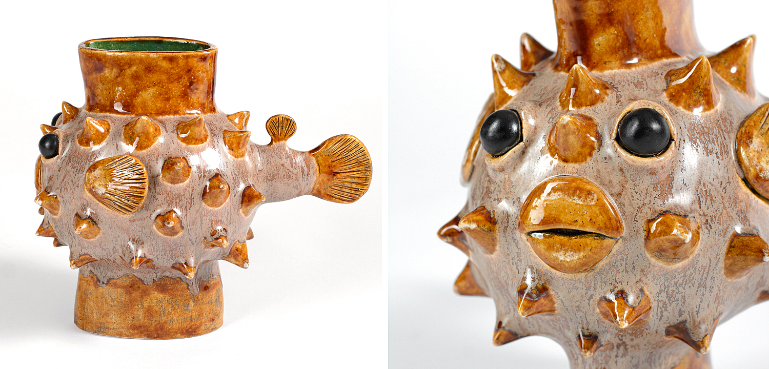 Ваза Puffer Fish Vase Ваза Puffer Fish Vase - Loft-Concept в Челябинске