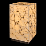 Торшер прямоугольный из натурального камня Calcite Geometry варинант исполнения - 7 | Loft Concept в Челябинске