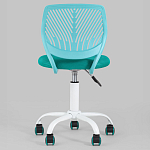 Яркий компьютерный стул Tropica Turquoise варинант исполнения - 4 | Loft Concept в Челябинске