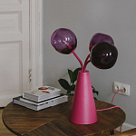 Настольная лампа Wild Grape pink варинант исполнения - 6 | Loft Concept в Челябинске