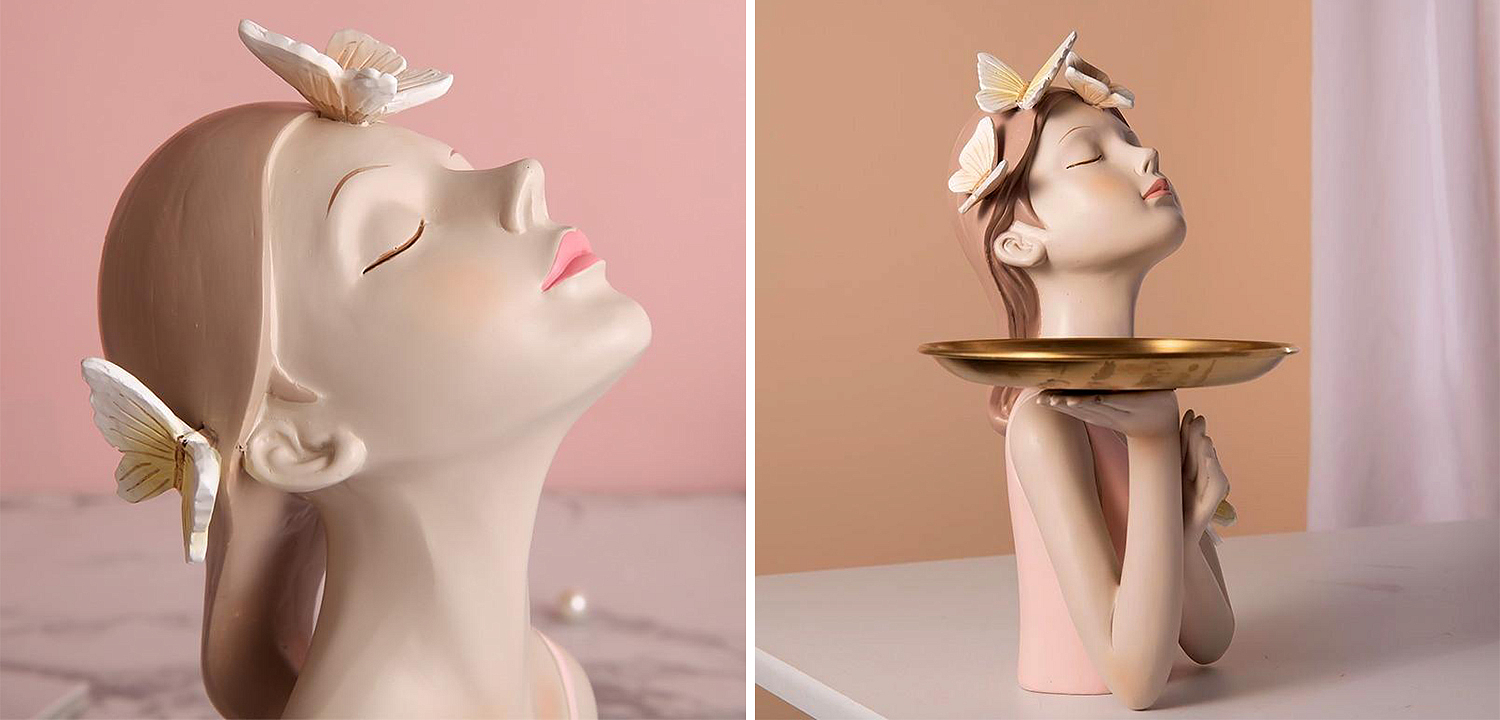 Статуэтка Butterfly Girl Tray Статуэтка Butterfly Girl Tray - Loft-Concept в Челябинске