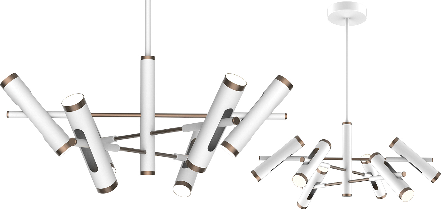 Люстра Rainer Chandelier white Люстра Rainer Chandelier white - Loft-Concept в Челябинске